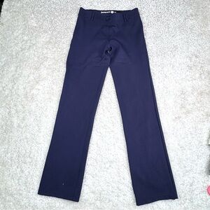 Betabrand Dress Pant Yoga Pant Navy Blue Petite Pull On Small